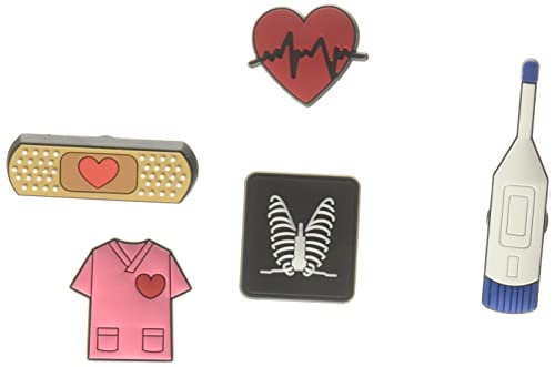 Crocs Jibbitz 5-Pack Medical Occupation Shoe Charms | Jibbitz for Crocs