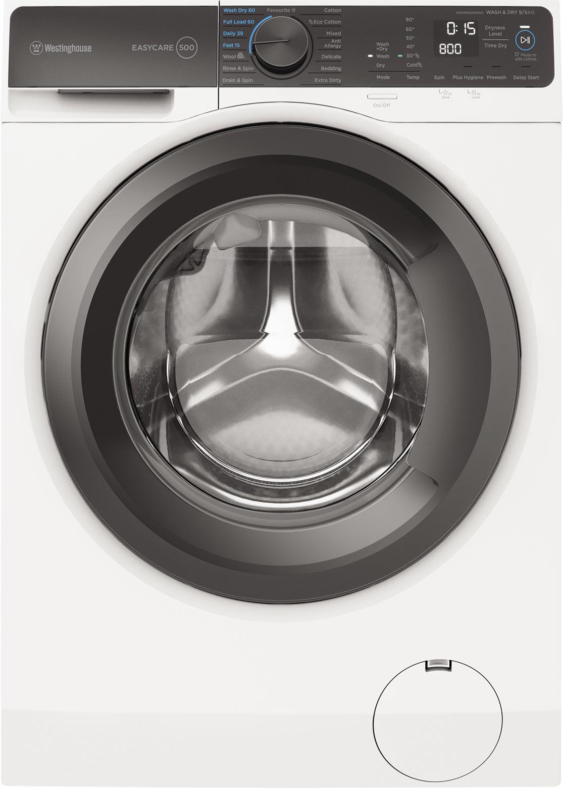 Westinghouse WWW9024M5WA 9kg/5kg 500 Series Front Load Washer Combo