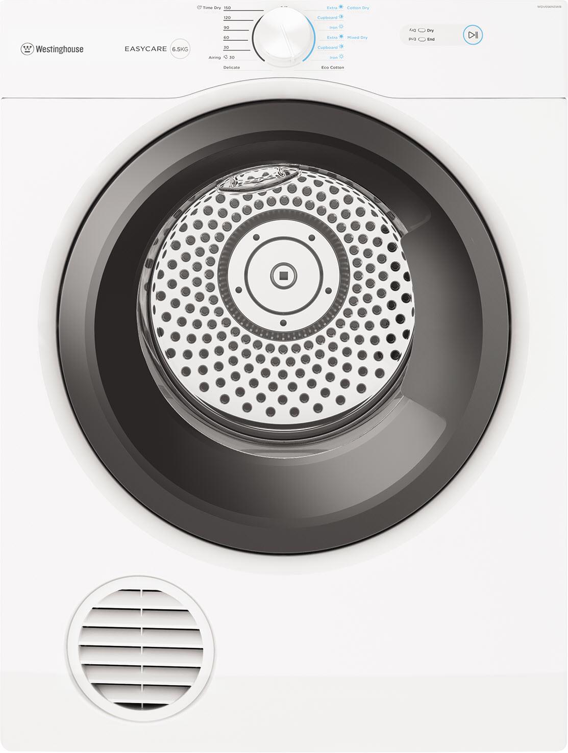 Westinghouse WDV656N3WB 6.5kg Vented Clothes Dryer