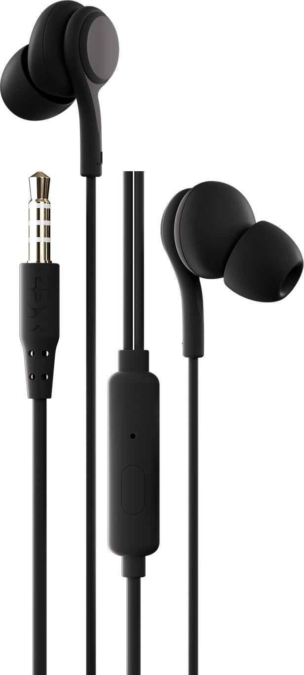 XCD XCD23003 Wired In-Ear with Mic Headphones (Black)