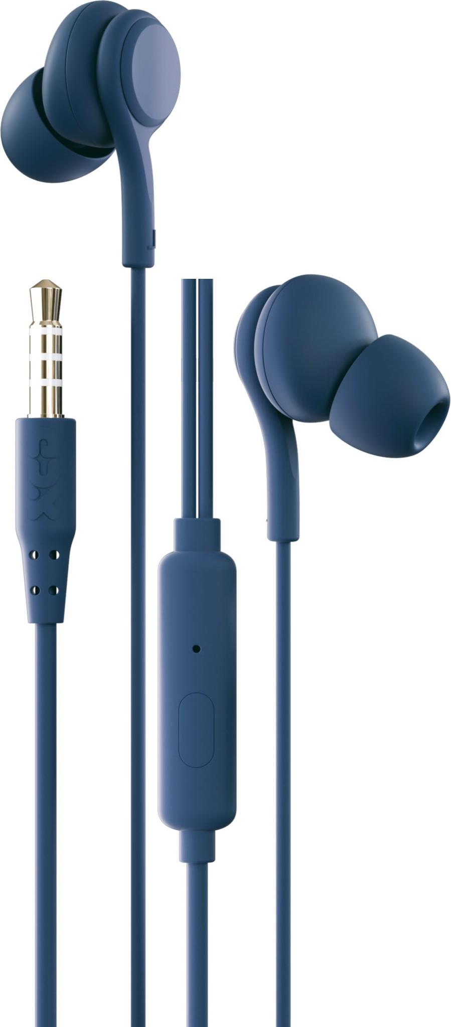 XCD XCD23003 Wired In-Ear with Mic Headphones (Blue)