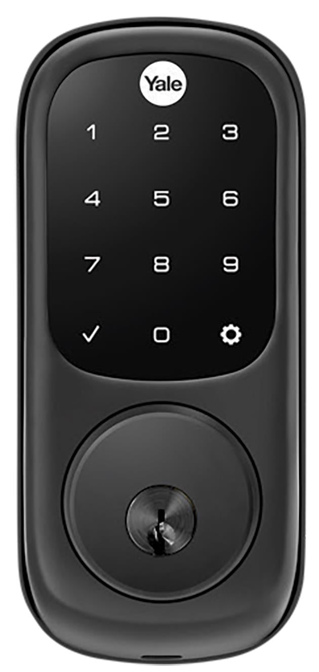 Yale Assure Lock Keyed with Yale Home (Matte Black)
