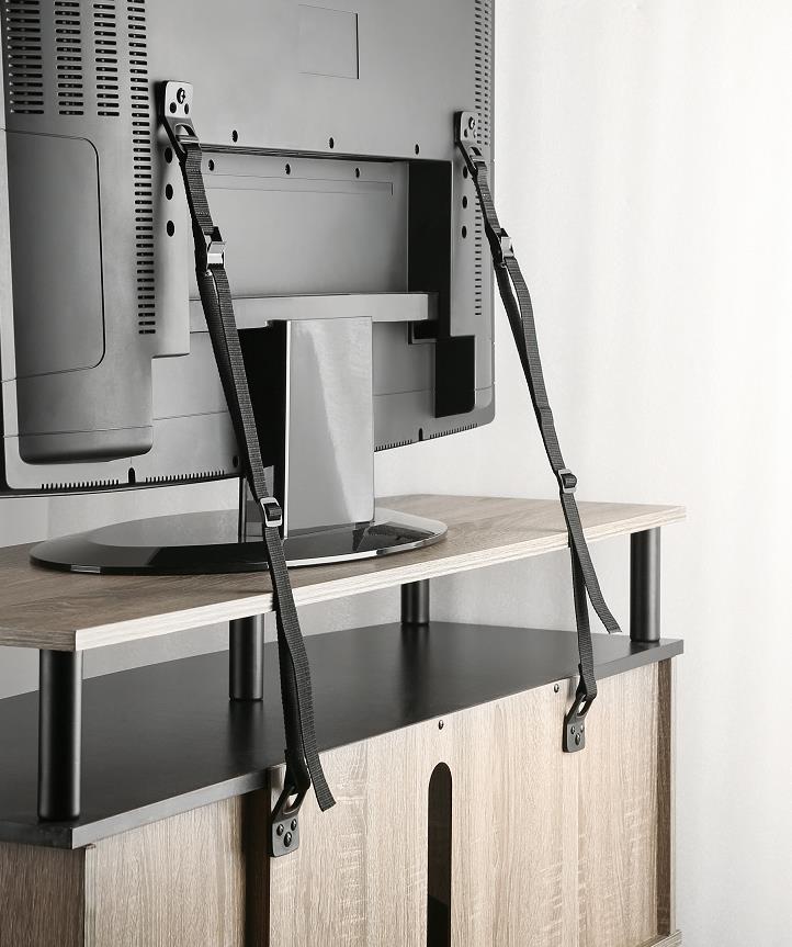 XCD TV Safety Straps 100kg Max V2