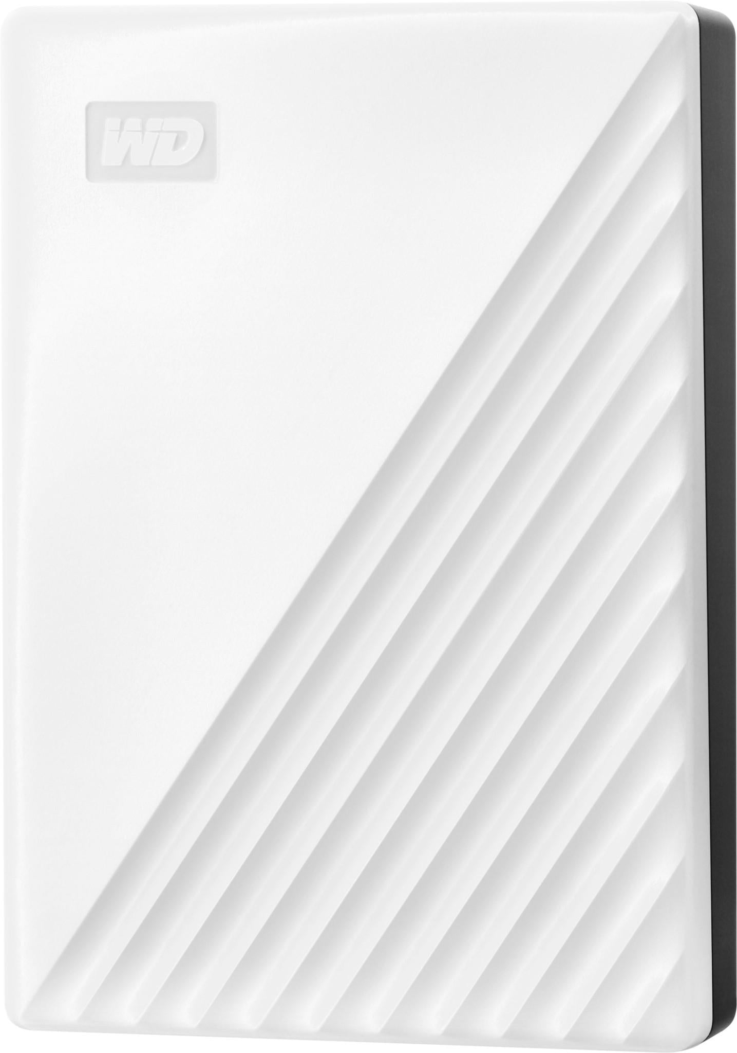 WD My Passport® 6TB Portable HDD Storage (White)