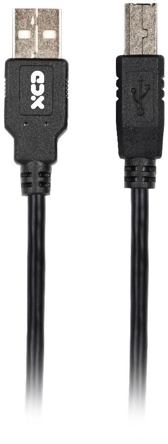 XCD Essentials USB A to USB B Printer Cable (2m)