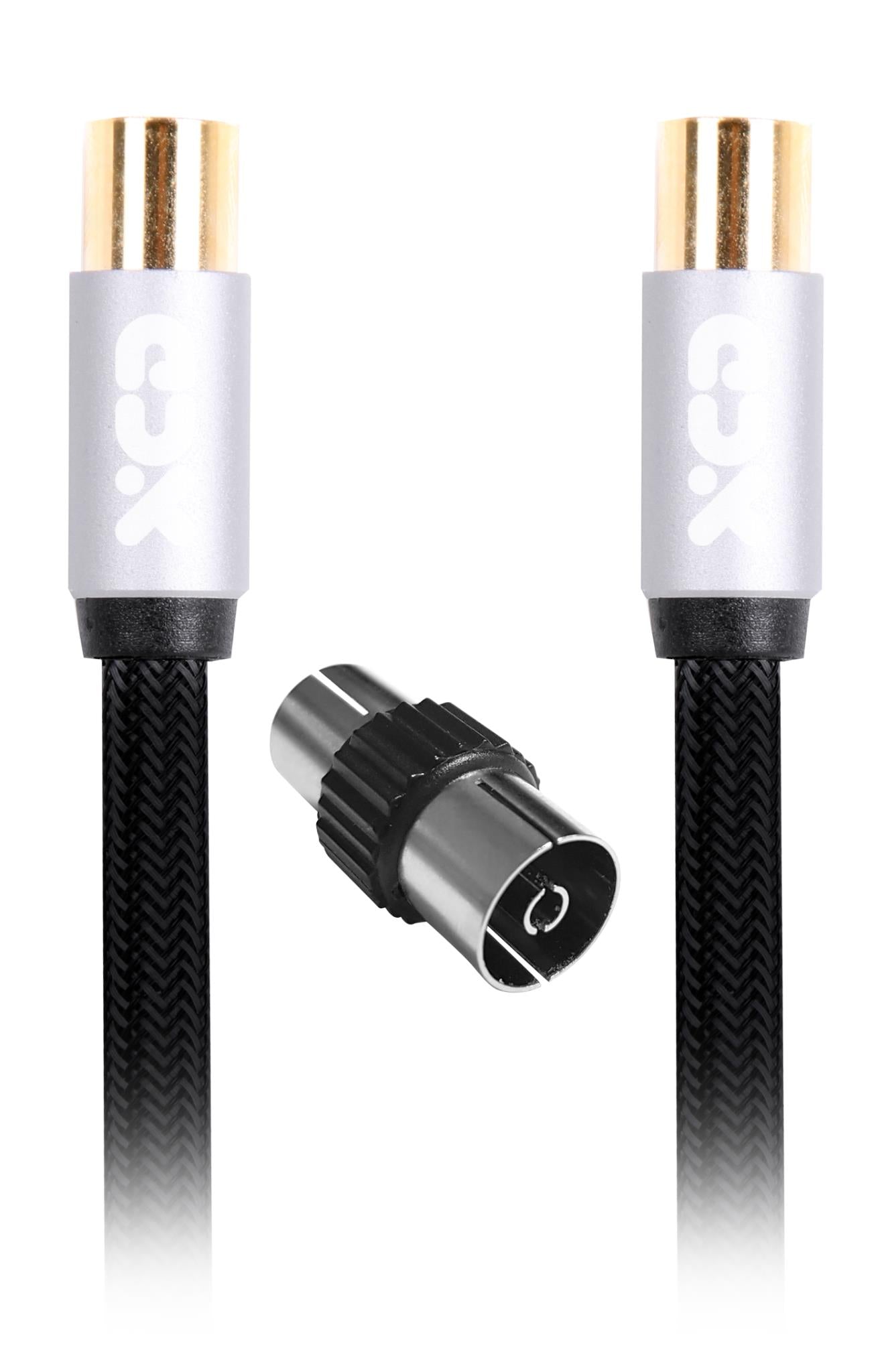 XCD RF TV Antenna Cable with Joiner V2 2M