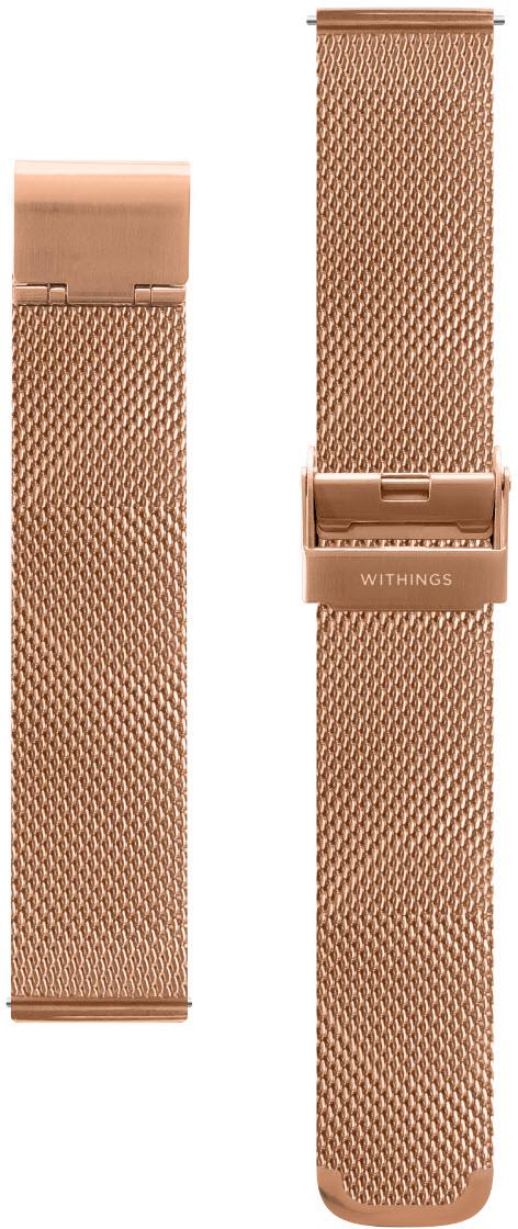 Withings Milanese Mesh Band 18mm (Rose Gold)
