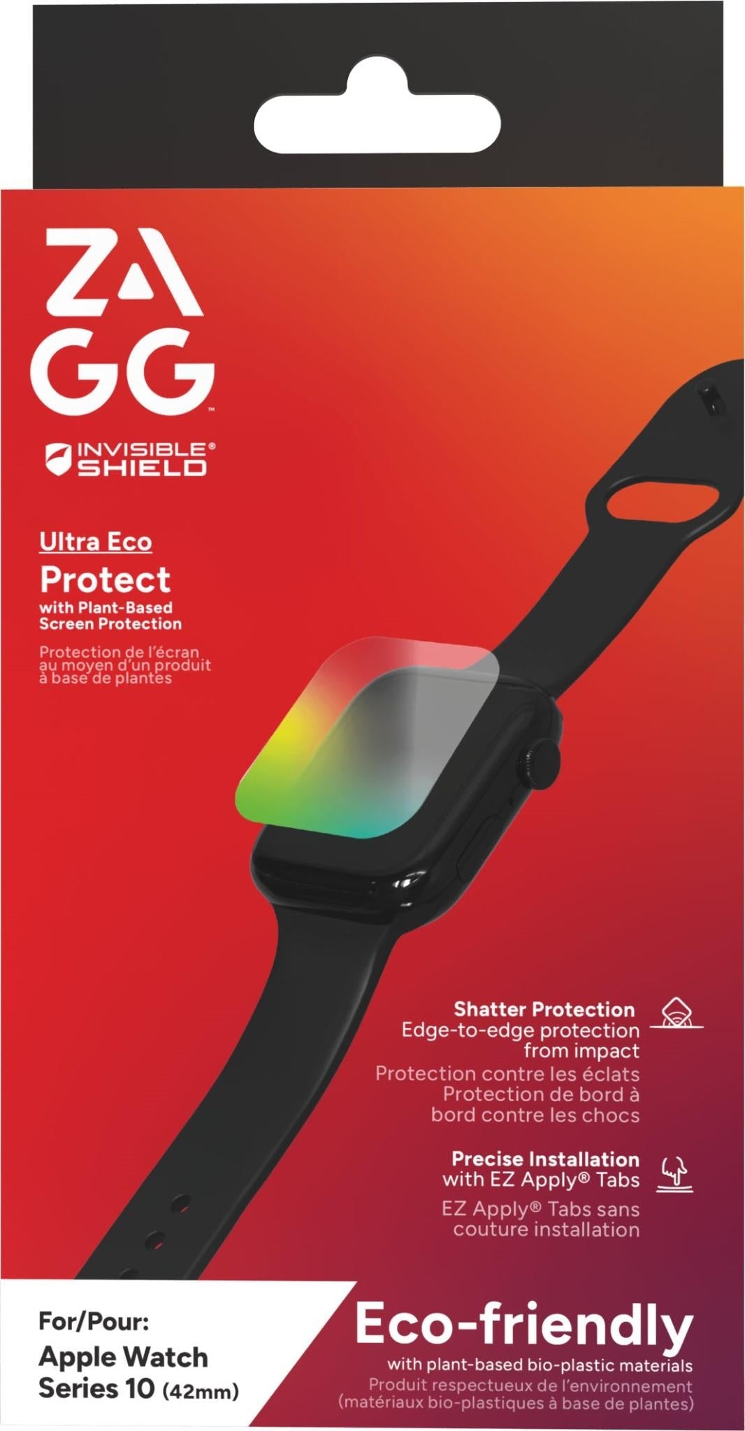 ZAGG InvisibleShield Ultra ECO Screen Protector for Apple Watch Series 10 42mm