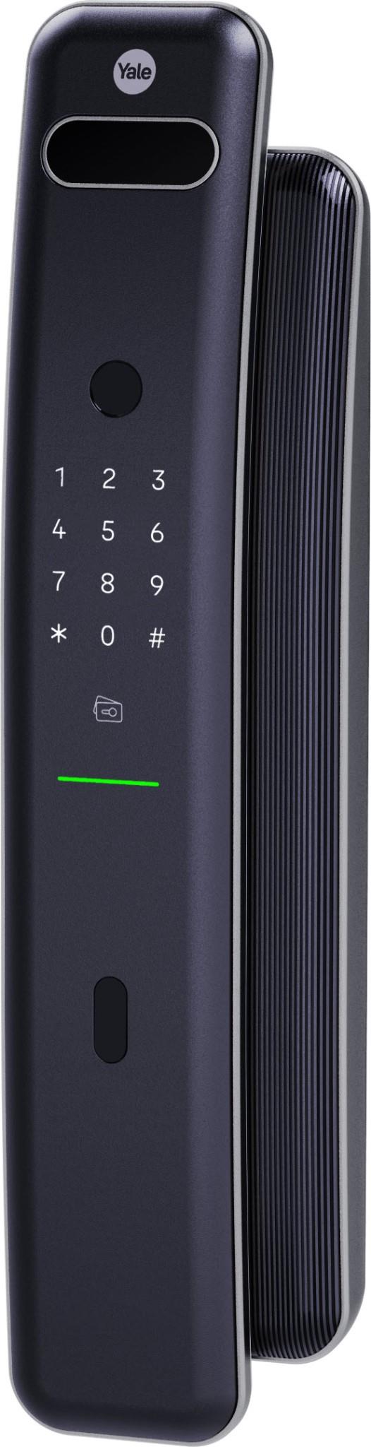 Yale Luna Pro+ Smart Push/Pull Mortice Lock with Yale Home Module (Graphite)