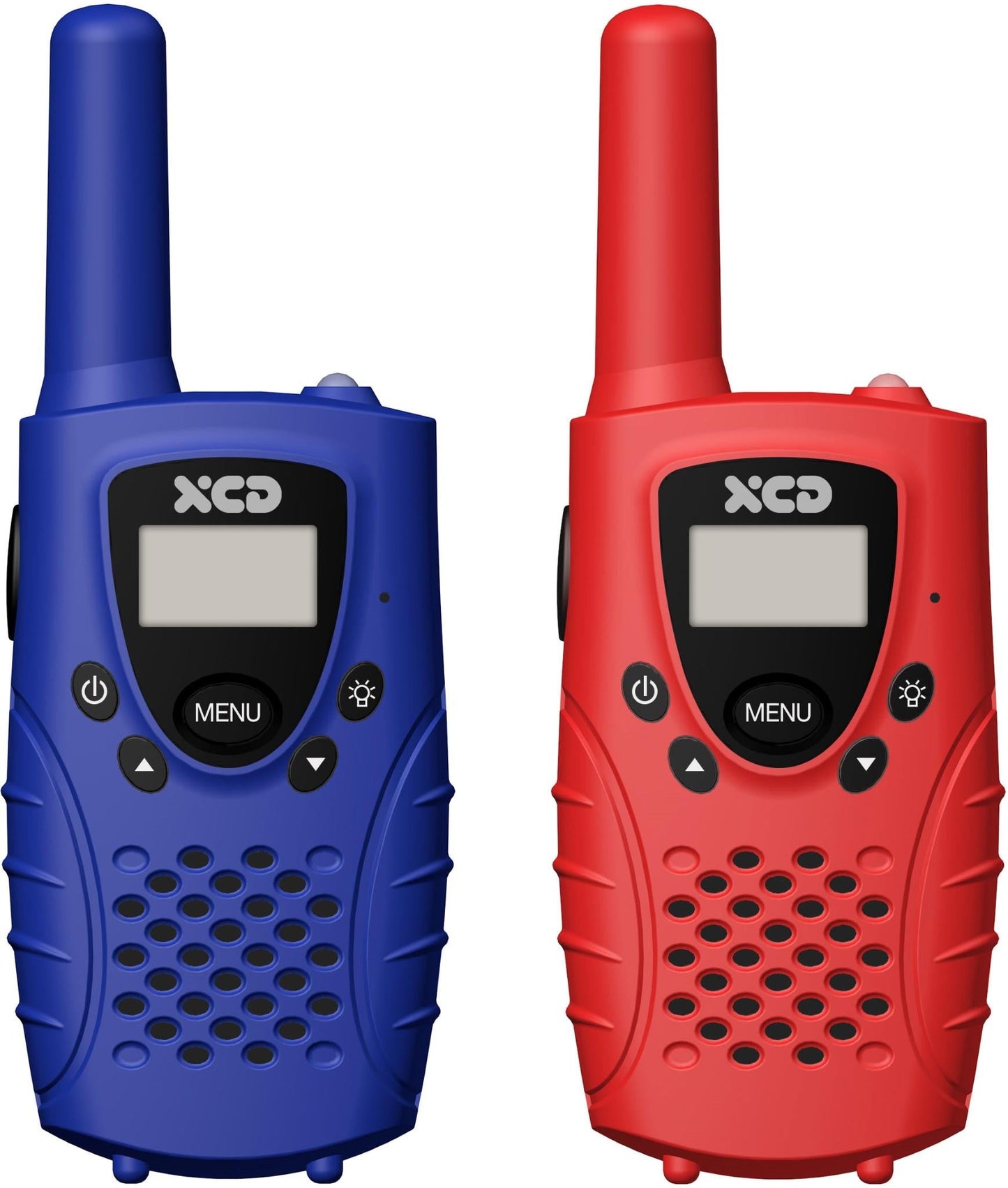 XCD UHF CB 0.5W Handheld Radio 2 Pack (Red/Blue)