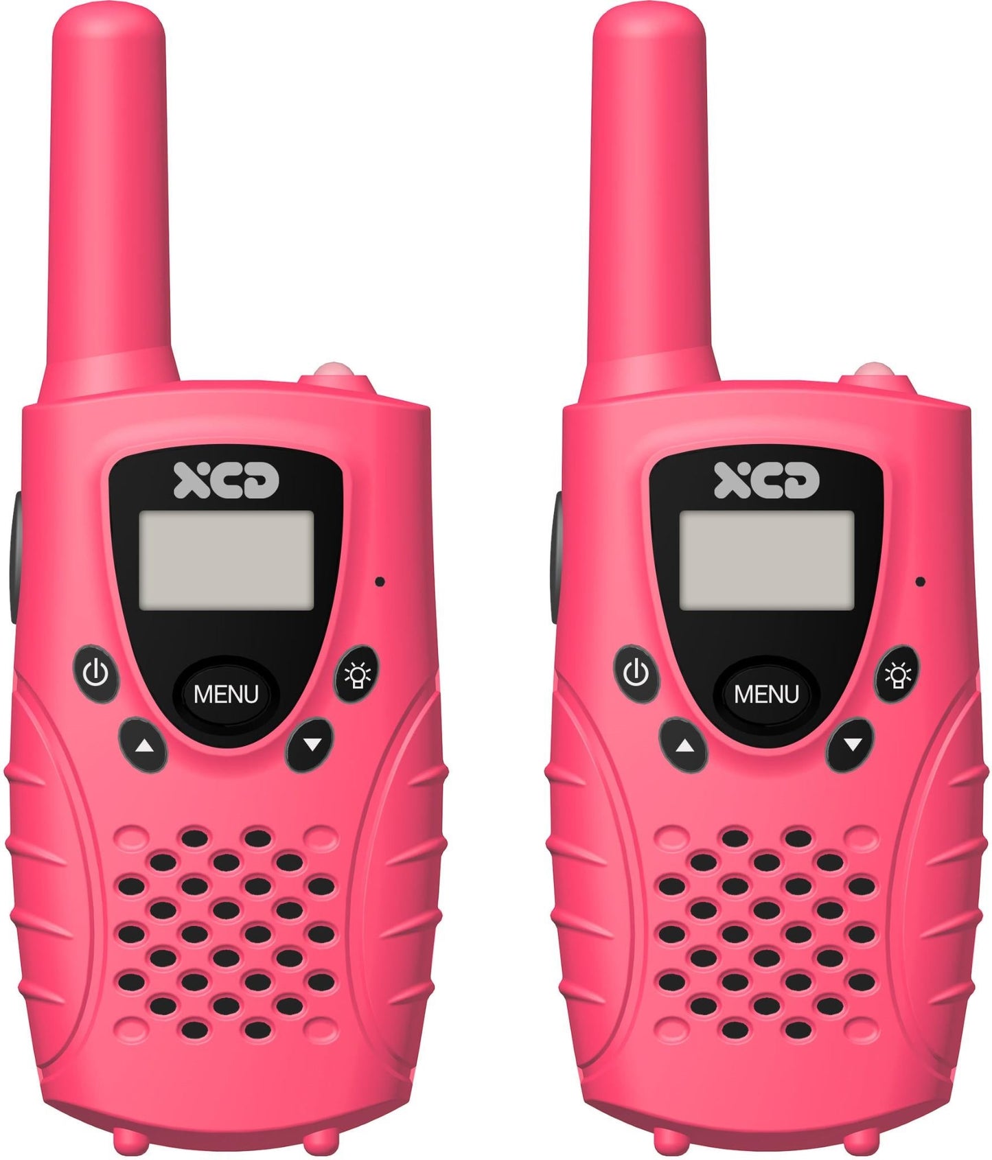 XCD UHF CB 0.5W Handheld Radio 2 Pack (Pink)