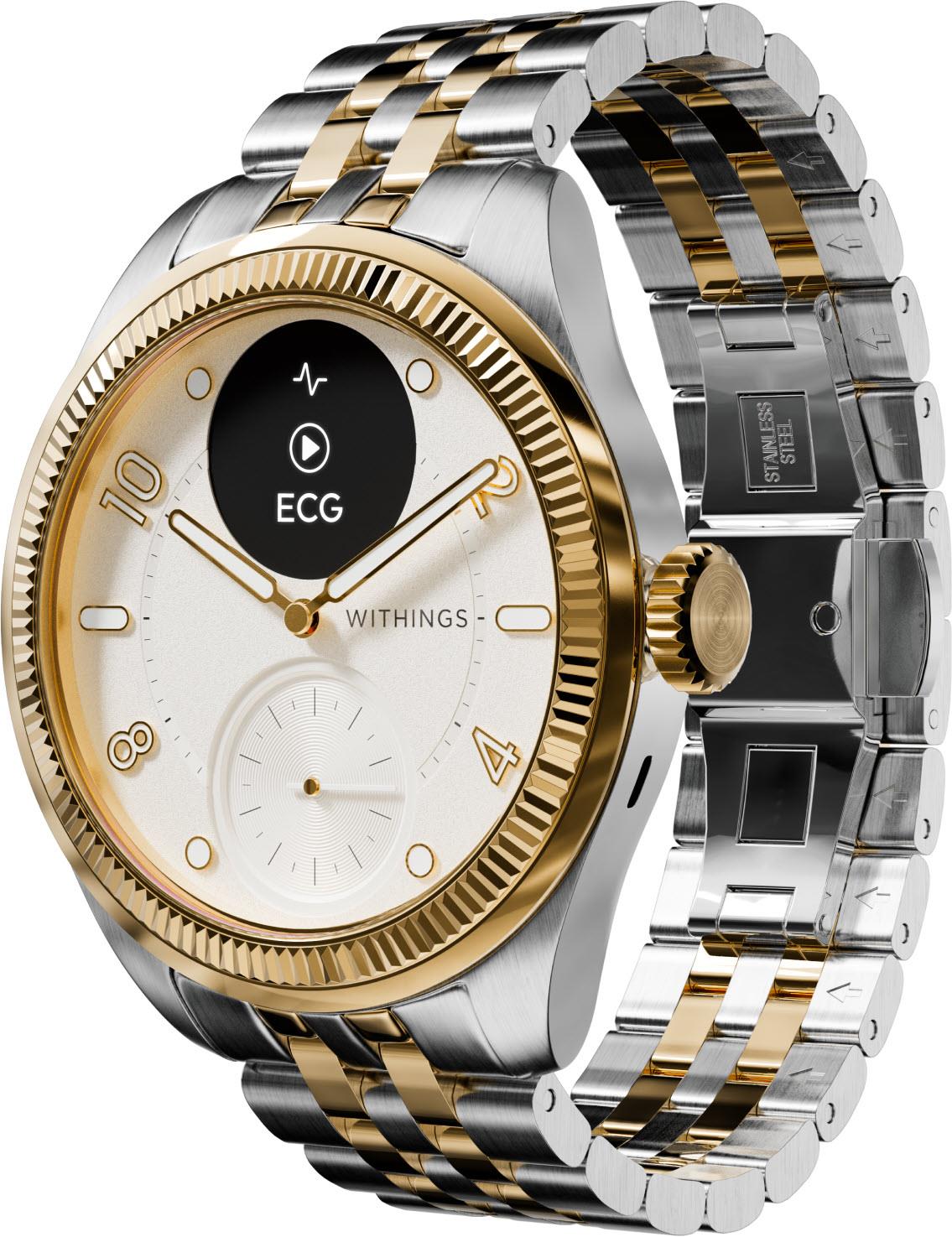 Withings Scanwatch Nova Brilliant Editon (Gold/Silver)