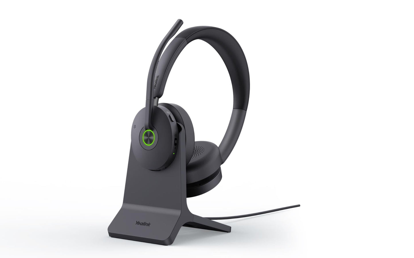 Yealink BH74-CH-TEAMS-C/A BH74 Wireless MS Stereo Bluetooth Headset USB-C/A with Charge Stand(Black)