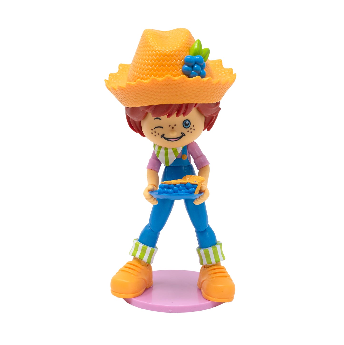 Boss Fight Studio Strawberry Shortcake Huckleberry Pie with Pupcake, Collectible Figure