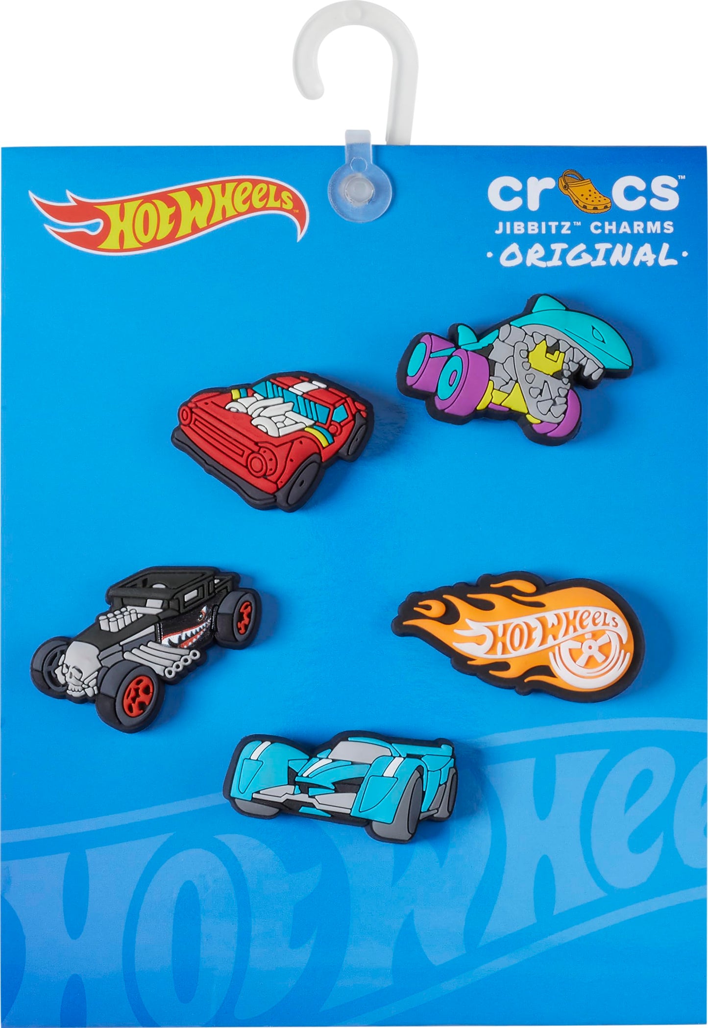 Crocs Jibbitz 5-pack Hot Wheels Shoe Charms | Jibbitz for Crocs