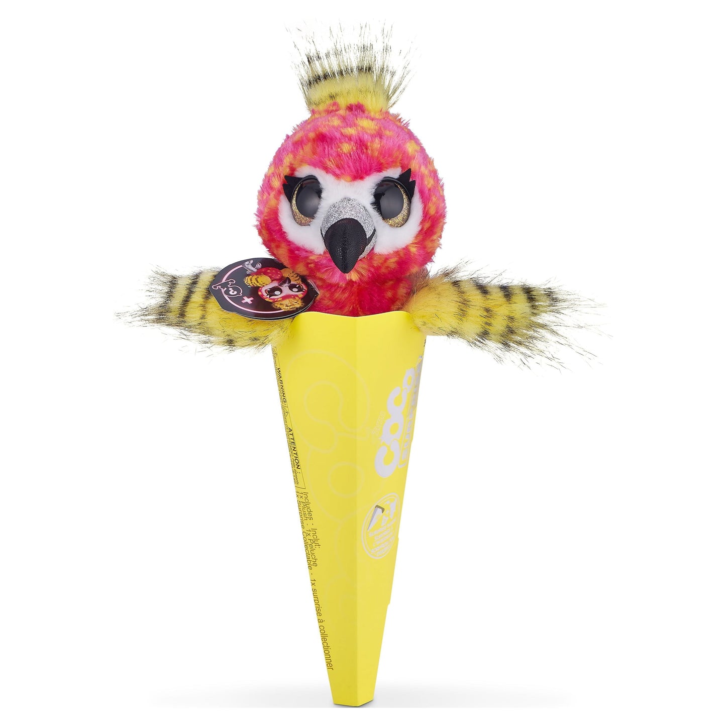 Coco Cones Surprise Neon Series Fliss Plush [Flamingo]