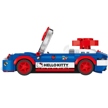 Brickcraft Officially Licensed Sanrio Hello Kitty Custom Convertible, 294 Pieces Building Set