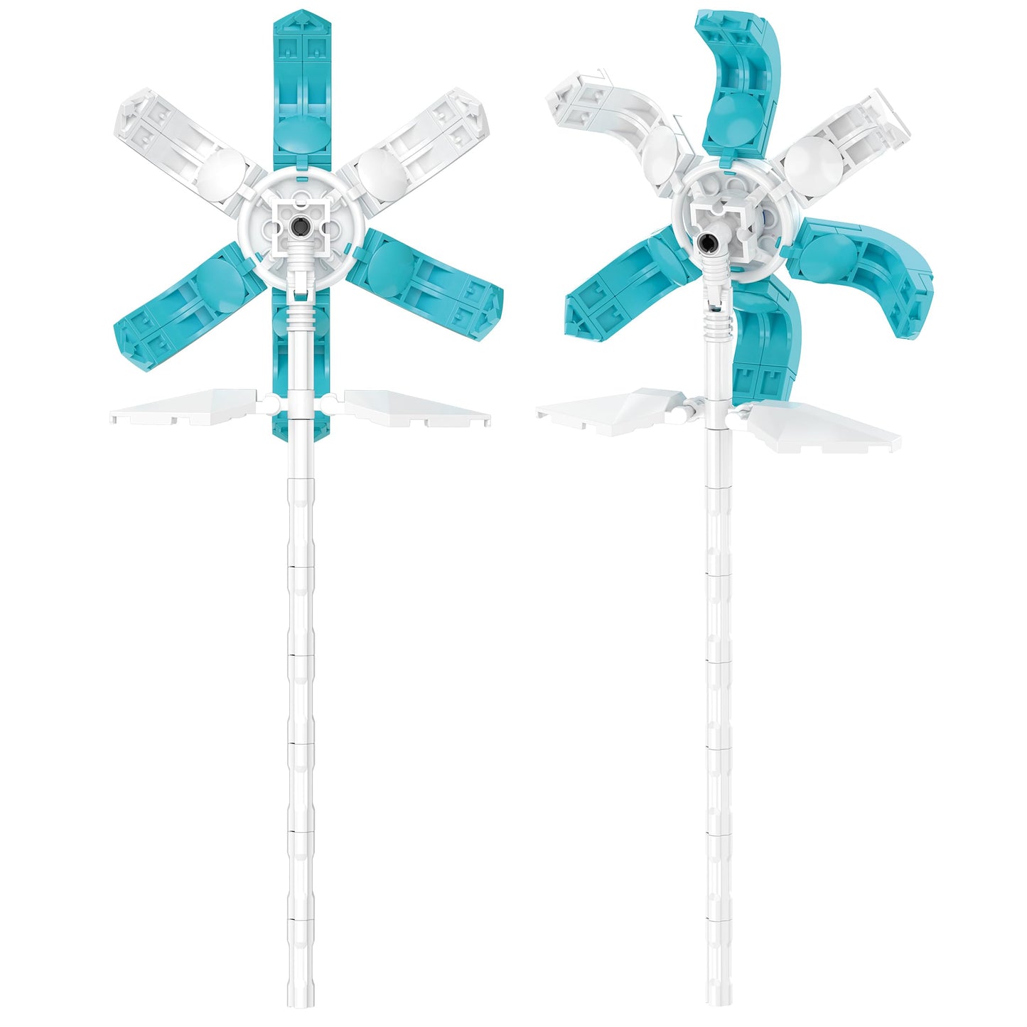 Brickcraft Officially Licensed Sanrio Cinnamoroll Flower 80 Pieces Building Set