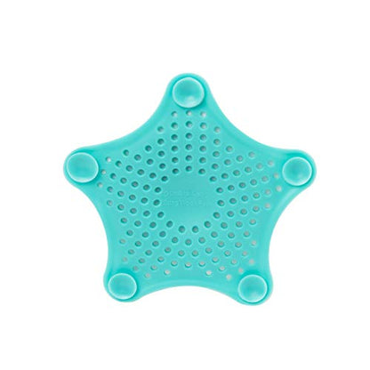 Umbra Starfish Drain Cover/Hair Catcher, Surf Blue