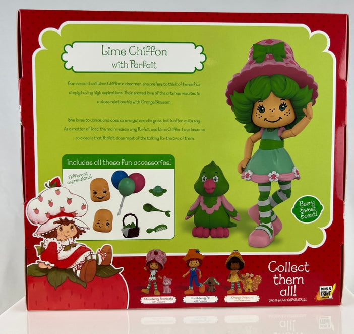 Boss Fight Studio Strawberry Shortcake Lime Chiffon & Parfait the Parrot, Collectible Figure