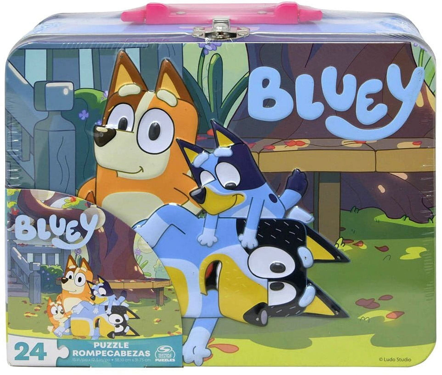 Bluey™ 24-Piece Puzzle & Tin Storage Box