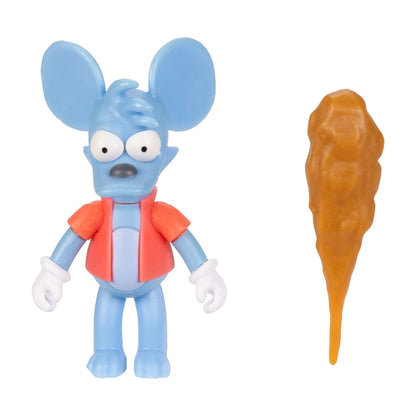 The Simpsons 2.5 inch Collectible Itchy with Club Mini Figure
