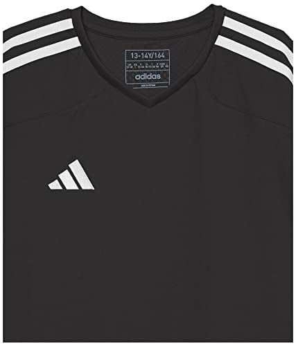adidas Boys' Tiro 23 Jersey, Large, Black/White