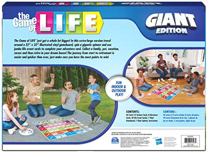 The Game of Life, Giant Edition Family Board Game