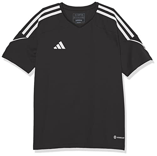 adidas Boys' Tiro 23 Jersey, Large, Black/White