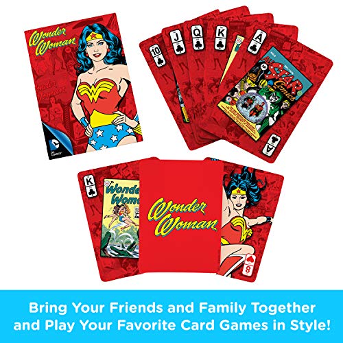 AQUARIUS DC Comics Wonder Woman Themed Playing Cards