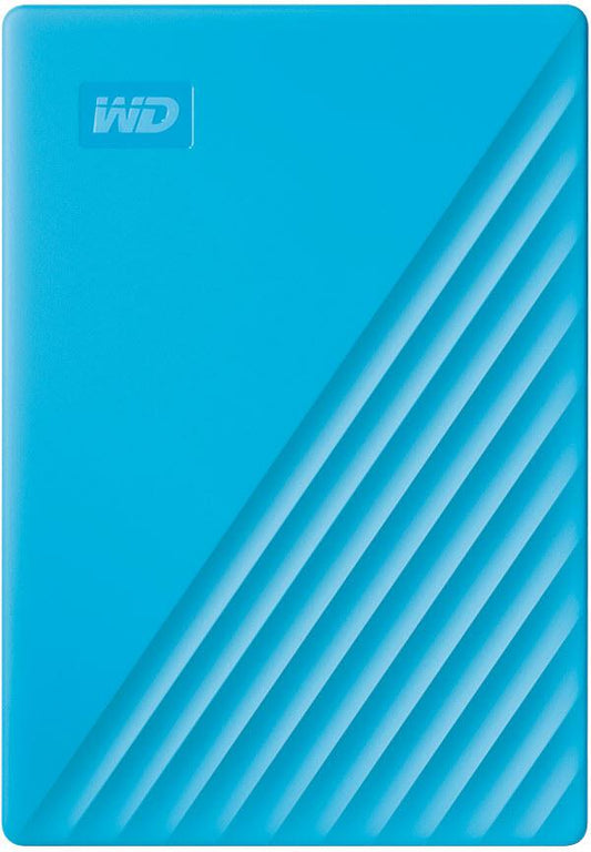 WD My Passport 2TB Portable Hard Drive USB 3.0 [2019] (Blue)