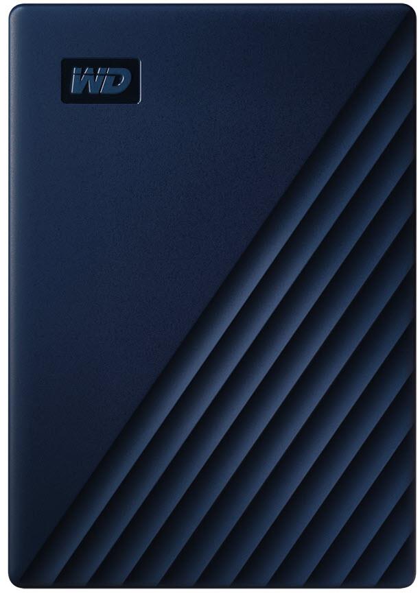 WD My Passport 4TB Portable Hard Drive for Mac [2019](Midnight Blue)