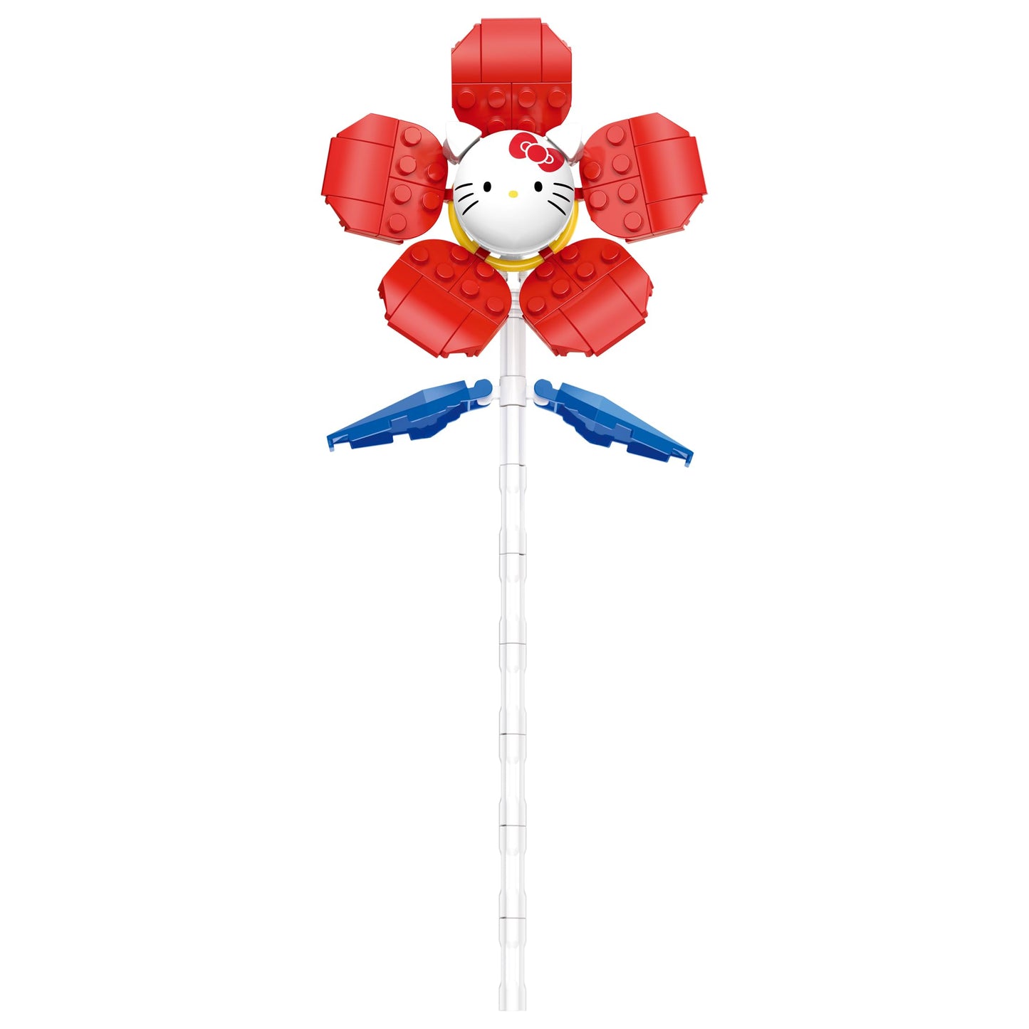 Brickcraft Officially Licensed Sanrio Hello Kitty Flower, 74 Pieces Building Set