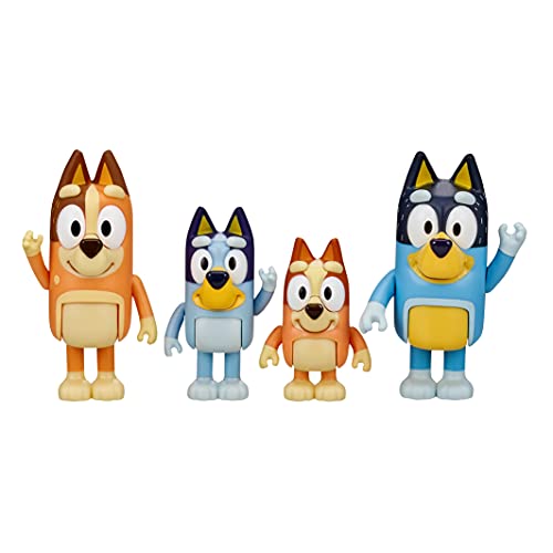 Bluey and Friends School Pack, Includes 4 Figures