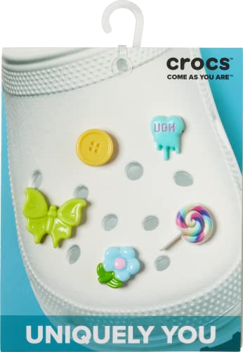 Crocs 5-Pack Peace & Love Shoe Charms | Jibbitz for Crocs