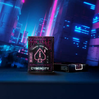 Bicycle Cyberpunk Cyber City playing cards