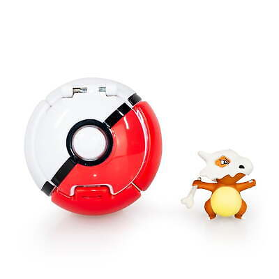 TOMY Pokemon Thow n Pop Poke Ball, Cubone and Poke Ball