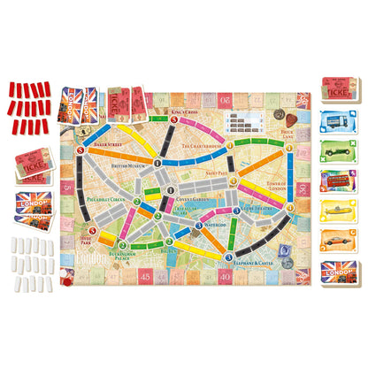 Asmodee Ticket to Ride: London Family Strategy Board Game