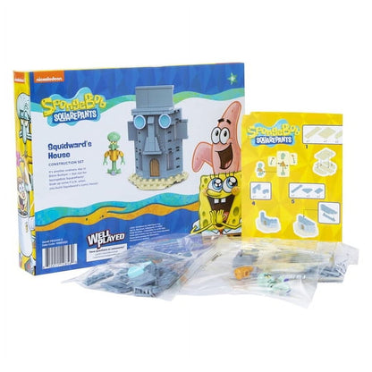 Well Played Toys SpongeBob SquarePants Squidward's House Build Set - 70 Pieces