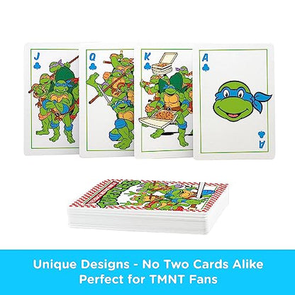 AQUARIUS Teenage Mutant Ninja Turtles Pizza Playing Cards
