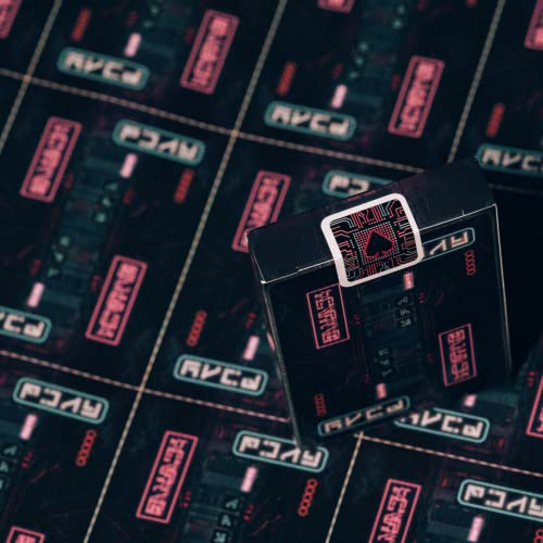 Bicycle Cyberpunk Cyber City playing cards
