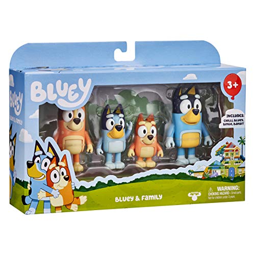 Bluey and Friends School Pack, Includes 4 Figures