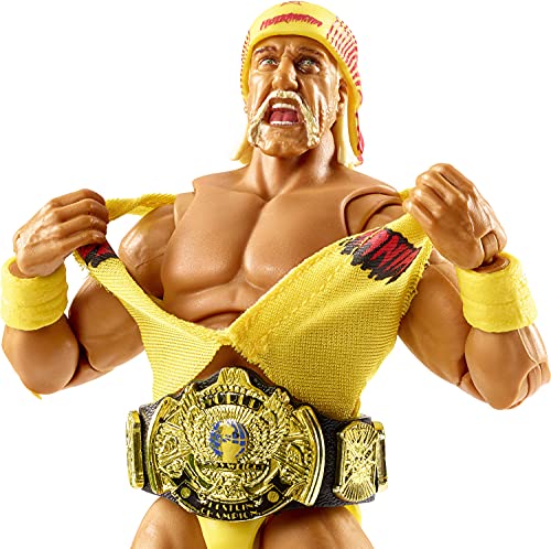 WWE Fan TakeOver Ultimate Edition Hulk Hogan Action Figure, 6-in