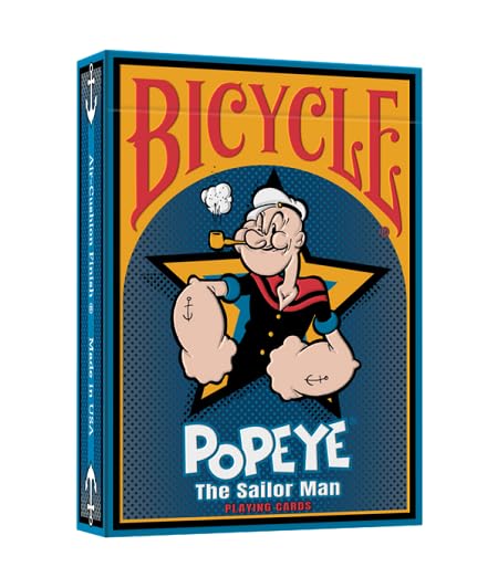 Bicycle Popeye The Sailor Man Limited Edition Playing Cards