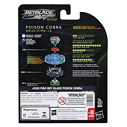 Beyblade Burst Pro Series Poison Cobra Spinning Top Starter Pack