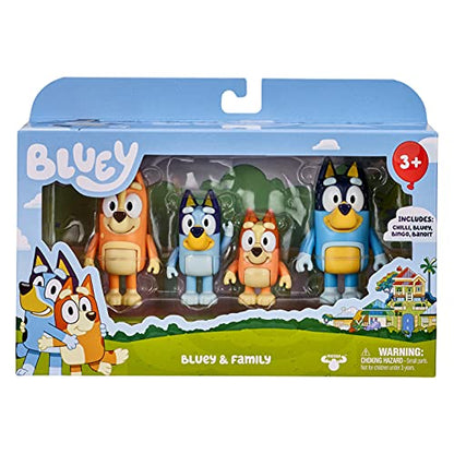 Bluey and Friends School Pack, Includes 4 Figures