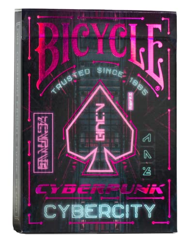 Bicycle Cyberpunk Cyber City playing cards