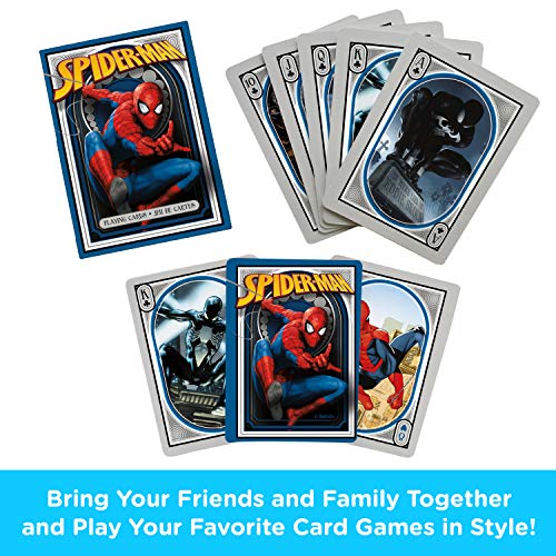 AQUARIUS Marvel Spider-Man Playing Cards
