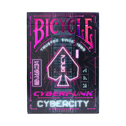 Bicycle Cyberpunk Cyber City playing cards