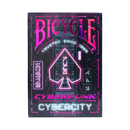 Bicycle Cyberpunk Cyber City playing cards